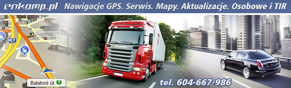 serwis nawigacji gps igo automapa tomtom garmin