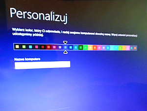 windows 8 wybór kolorów